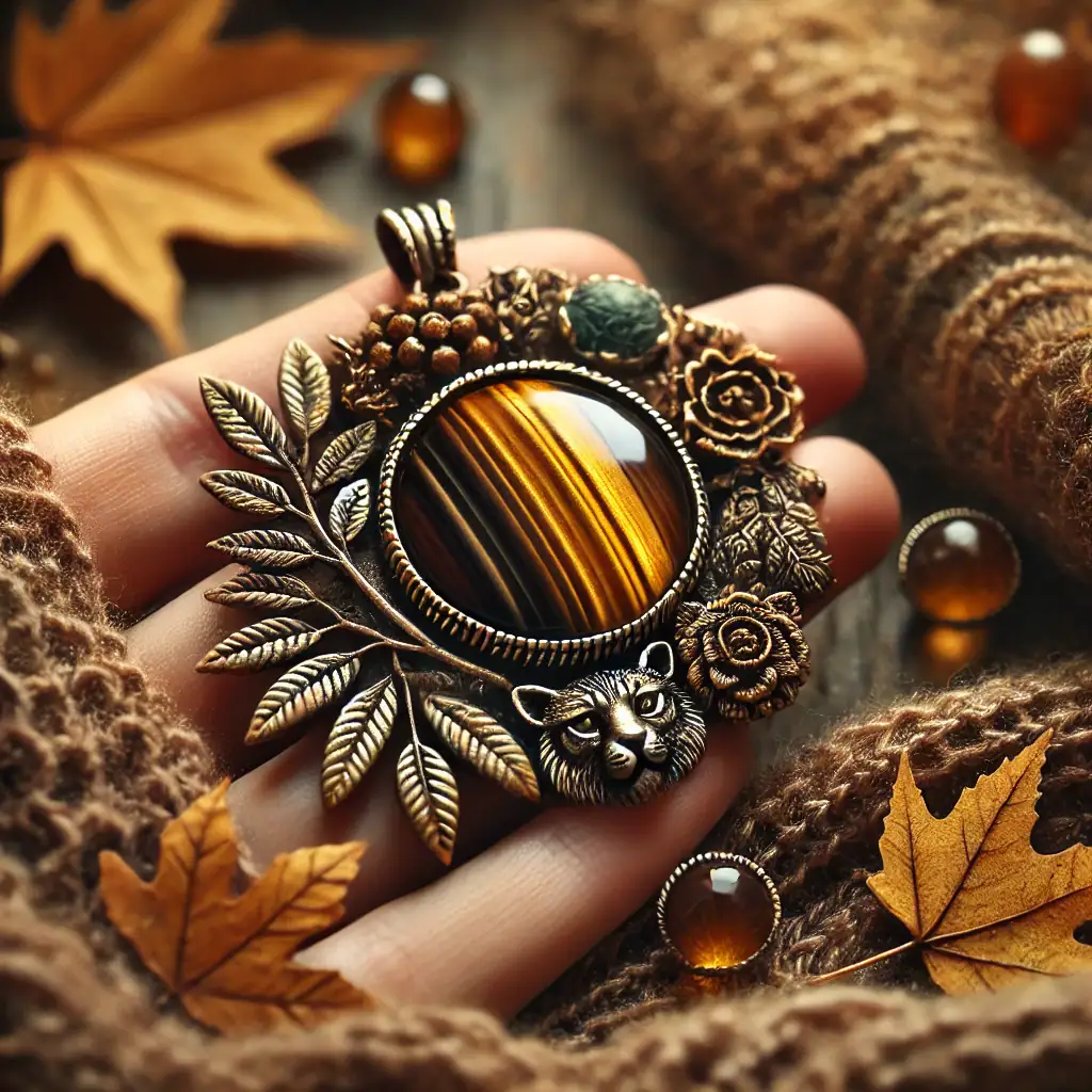 Podzimní minerály a kameny – tygří oko pro sílu, odvahu a rozhodnost