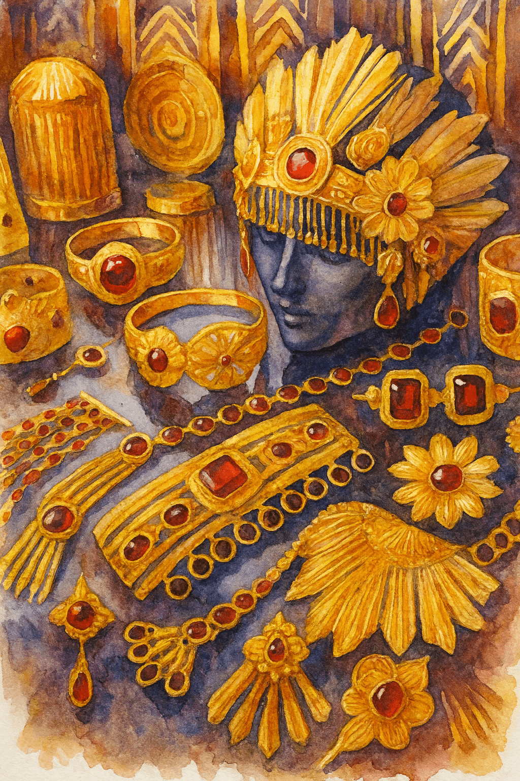 flapper šperky v art deco stylu