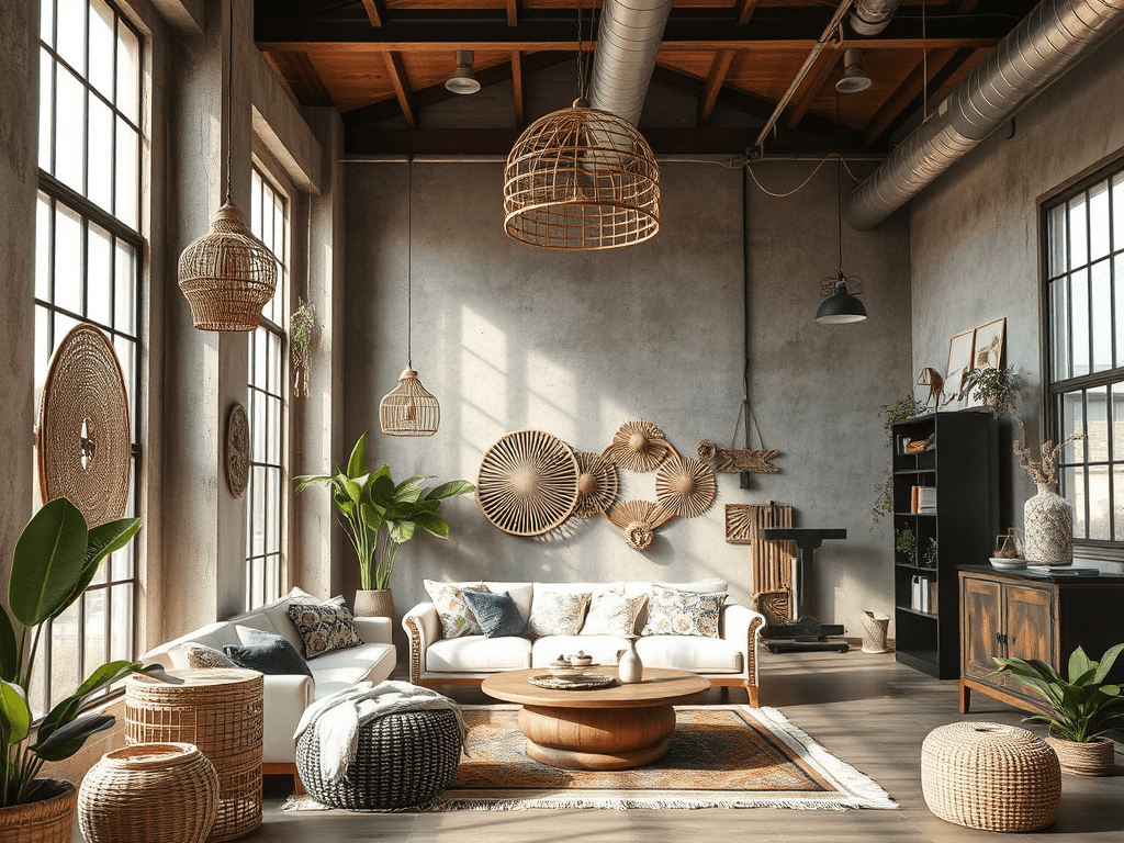 Barevné nápady na bytové dekorace s přírodními prvky a textiliemi, ideální pro relaxaci a stylový interiér.