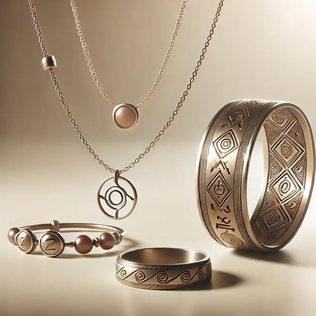 Elegantní šperky z drahých kovů a originální design, ručně vyráběné beaded a náramky s unikátními vzory – ideální pro milovníky kvalitních módních doplňků.