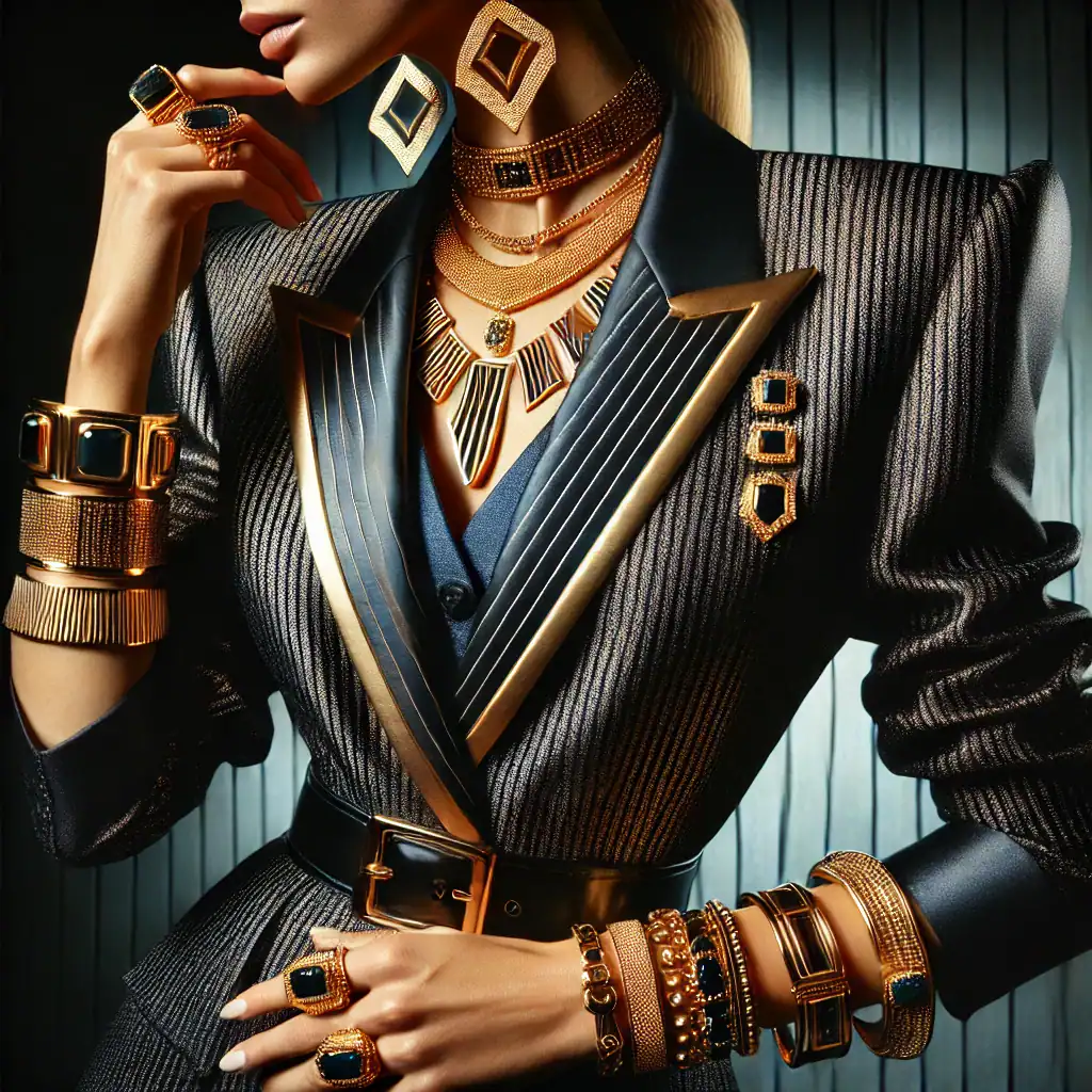 Elegantní dámský šperk s černými a zlatými kameny, doplněk k módním outfitem, luxusní sbírka šperků, bižuterie a módní doplňky od Bead Culture.