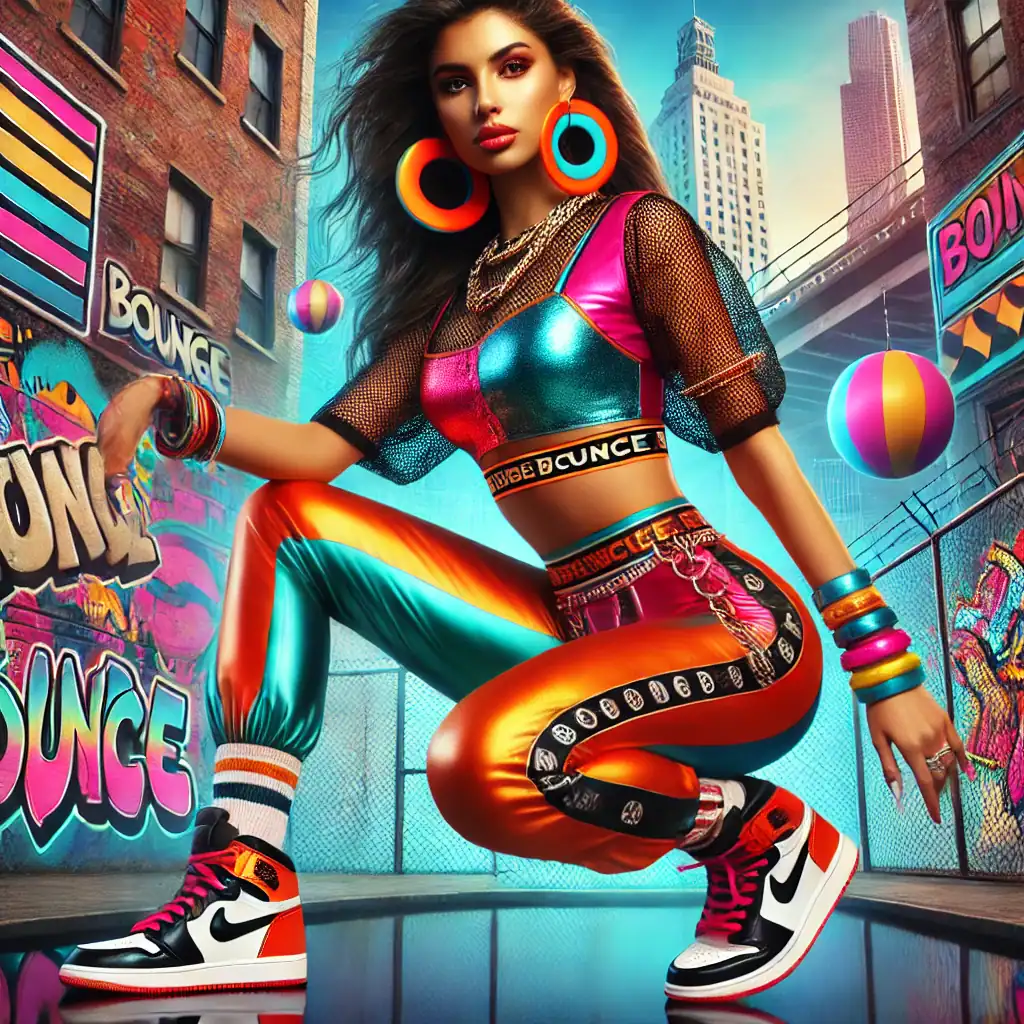 Barevná taneční móda, neonové barevné oblečení pro mladé, street styl, moderní sportovní oblečení s potisky, trendy doplňky a skate obuv, ideální pro taneční a street dance, vyjádření osobnosti, Bead Culture.