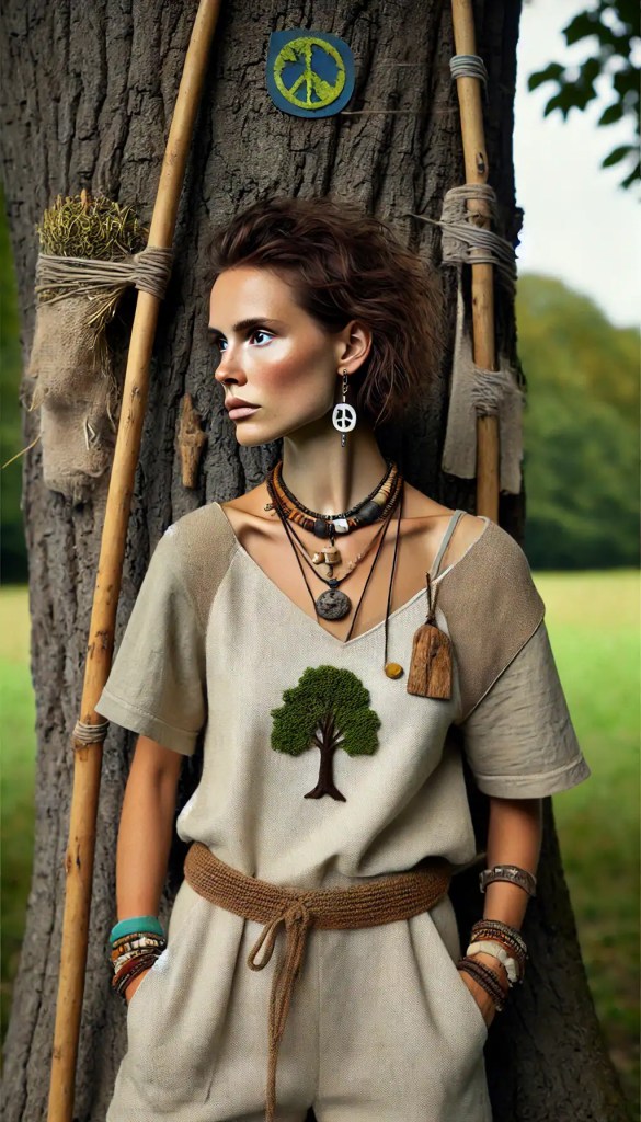 šperky s motivem stromu, přírodní náhrdelníky a náušnice, boho stylové doplňky, ekologické a etické šperky, ekologický styl, přírodní materiály, ručně vyrobené šperky, módní doplňky pro volný čas, Bead Culture, ekologická móda.