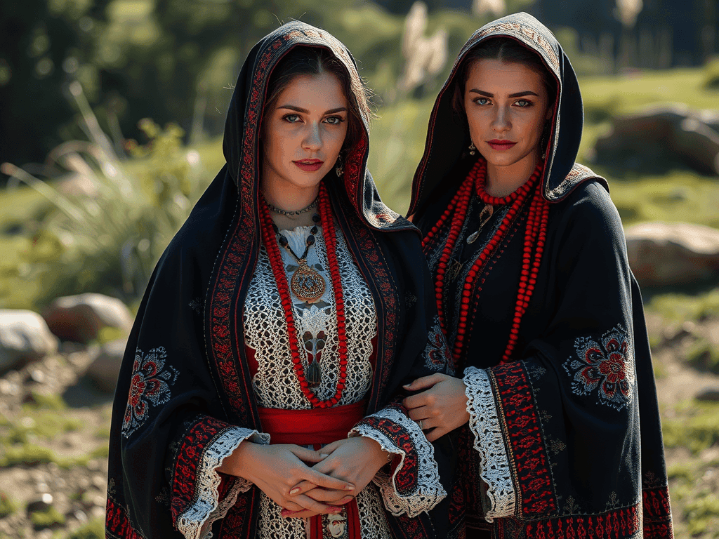 Bead culture tradiční slovenské národní kroje ženy ženské šaty s korálky Ruční práce originální folklórní dekorace, tradiční oděv a etnické šperky pro slavnostní příležitosti a kulturní akce.