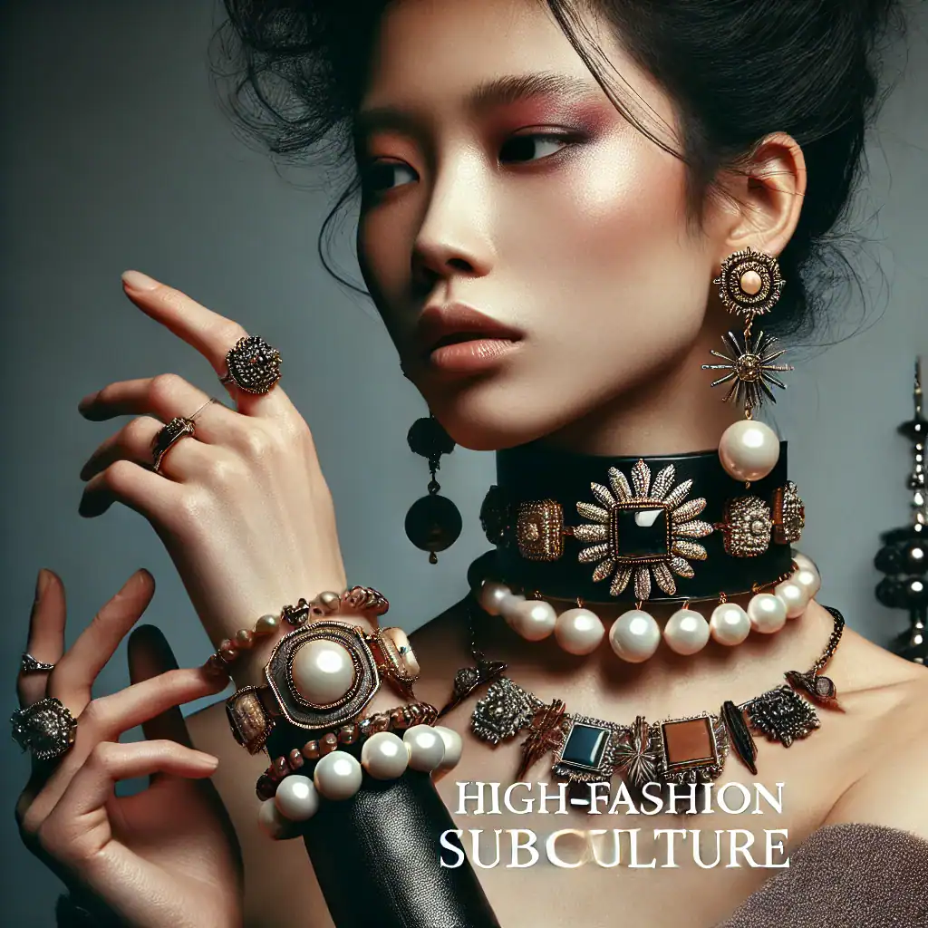 Elegantní šperky a bižuterie od Bead Culture, luxusní módní doplňky s perličkami a originálním designem, perfektní pro high-fashion a subkultury.