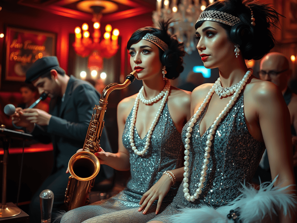 Bead-culture-swing-večerní-party-černo-stříbrné-outfit-šperky.