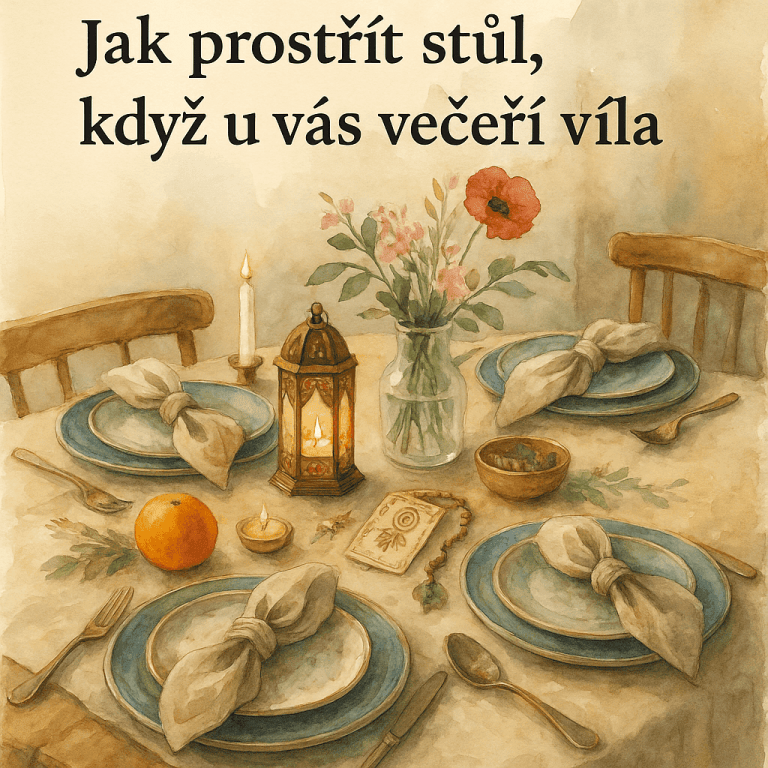Elegantní obrázek rustikálně elegantního prostřeného stolu s květinami a zápalkou pro večerní večeři, ideální pro témata domácí atmosféry a jídelního setu.