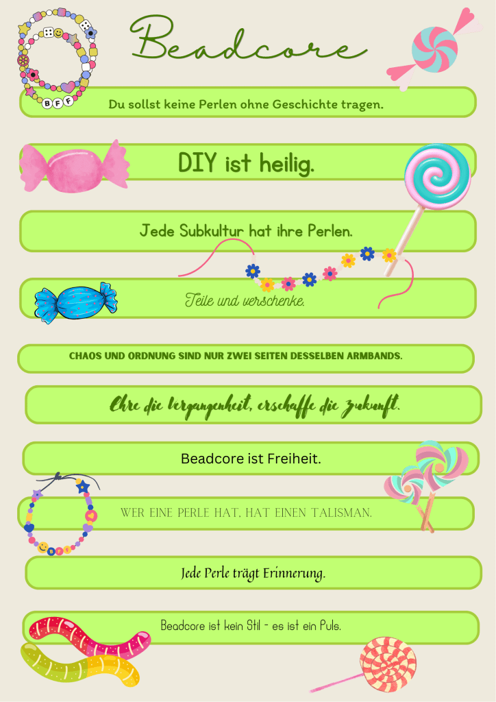 Perle, šperky, DIY, kreativita, řemesla, módní doplňky, náramky, náušnice, výroba šperků, korálky, inspirace, svoboda tvorby, barevné šperky, subkultury, originální design, Bead Culture, handmade, nápady na dárky, oslava, kreativní hobby, řemeslné umění.